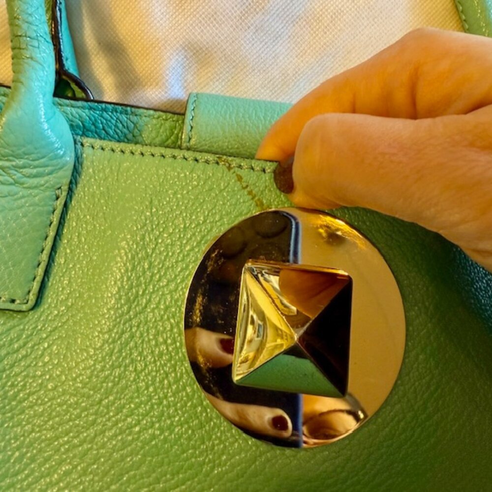 Vintage Kate Spade Mint Green Handbag - Picture 8 of 10